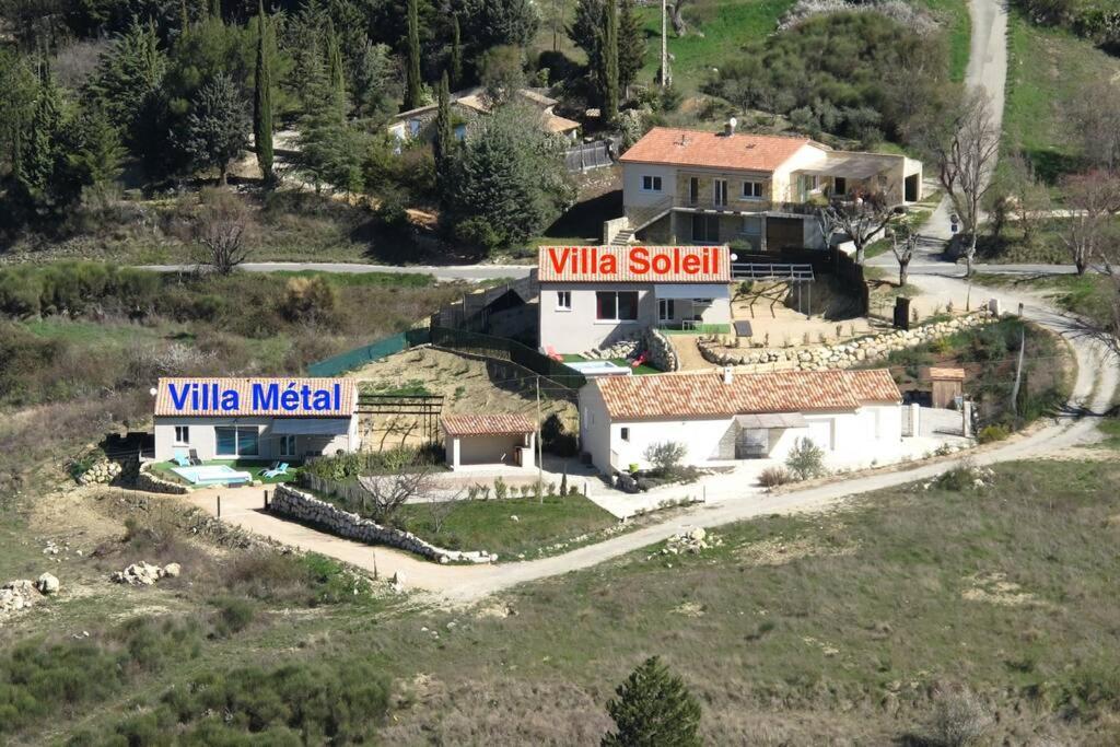 Les Villas Dorees - Villa Soleil Face Au Mont Ventoux Plaisians Екстер'єр фото