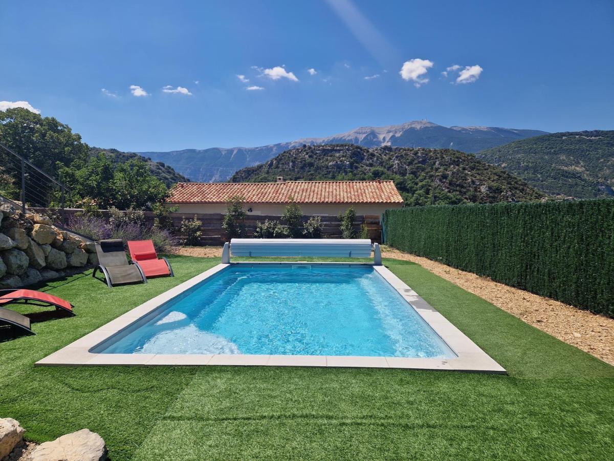 Les Villas Dorees - Villa Soleil Face Au Mont Ventoux Plaisians Екстер'єр фото